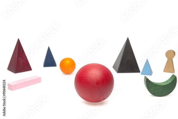 Obraz montessori part of speech symbols - all