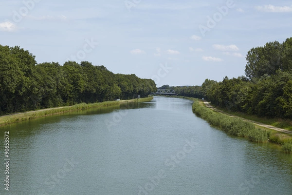 Fototapeta Bramsche (Niemcy) - Mittelland Canal