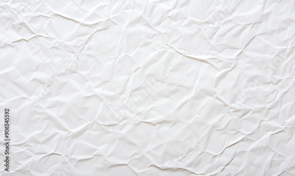 Fototapeta A blank white textured paper background