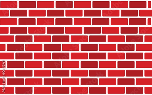 Fototapeta red brick wall background