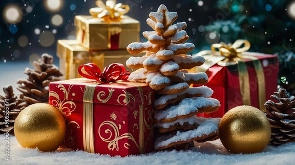 Obraz christmasday celebrations