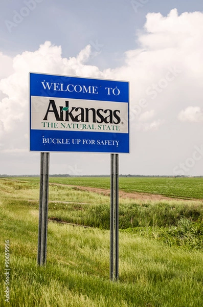 Obraz Arkansas Welcome Sign