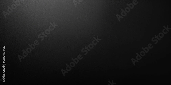 Fototapeta Dark gradient background with soft light fading effect