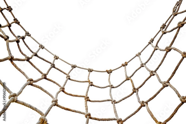 Obraz Climbing Net for Outdoor Adventure Activities
