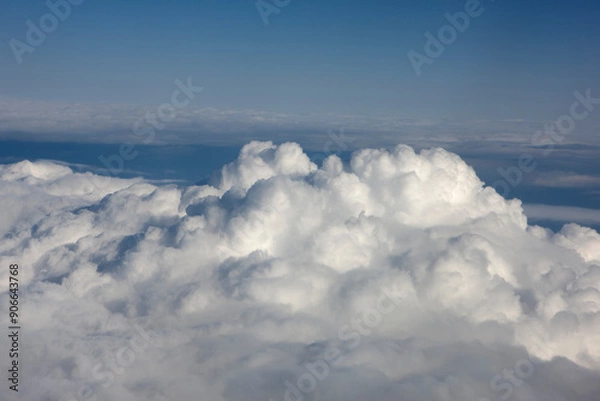 Fototapeta Sky with cumulus clouds