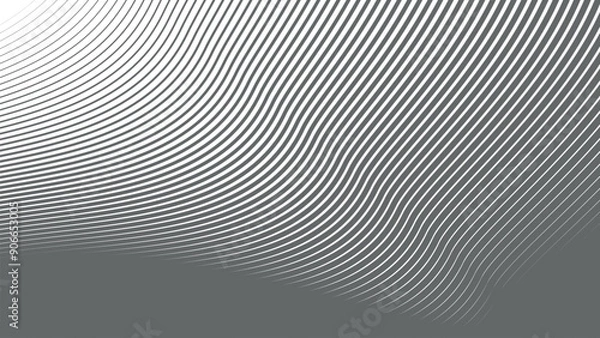 Obraz Grey stripes line abstract background for backdrop or presentation
