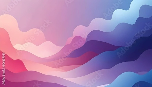 Fototapeta abstract background with waves