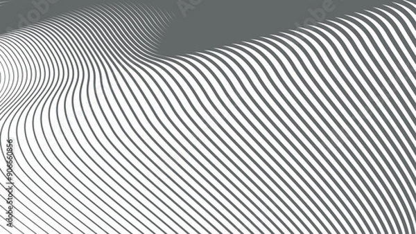 Obraz Grey stripes line abstract background for backdrop or presentation
