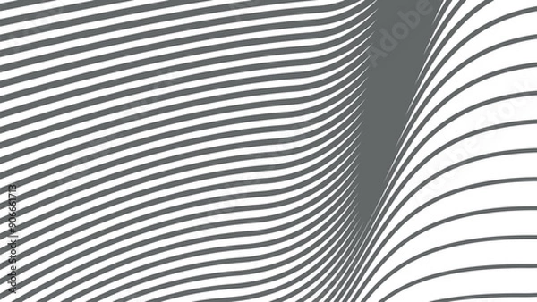 Obraz Grey stripes line abstract background for backdrop or presentation