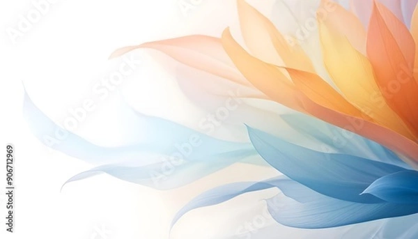 Obraz abstract background with flowers