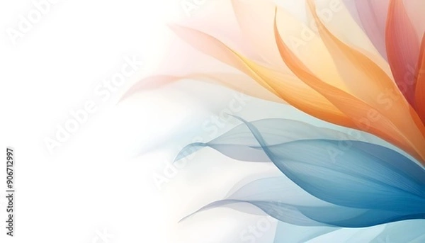 Obraz abstract background with flowers