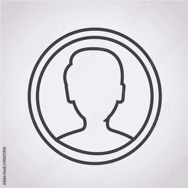 Fototapeta User icon