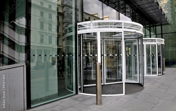 Obraz Drzwi obrotowe