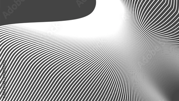 Obraz Grey stripes line abstract background for backdrop or presentation
