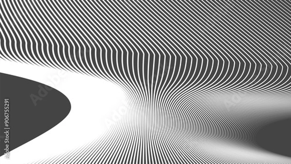 Obraz Grey stripes line abstract background for backdrop or presentation