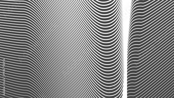 Obraz Grey stripes line abstract background for backdrop or presentation