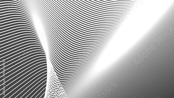 Obraz Grey stripes line abstract background for backdrop or presentation