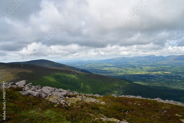 Fototapeta Knockmealdown Mountains, border of Co. Tipperary and Co. Waterford, Ireland