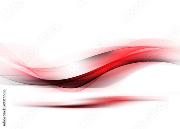 Obraz Czerwone i białe tło