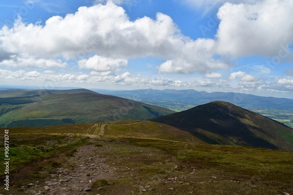 Fototapeta Knockmealdown Mountains, border of Co. Tipperary and Co. Waterford, Ireland