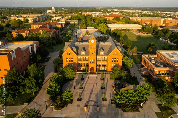 Fototapeta Old North Tower Sunset