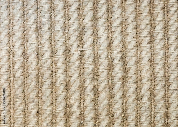 Fototapeta Hemp doormat