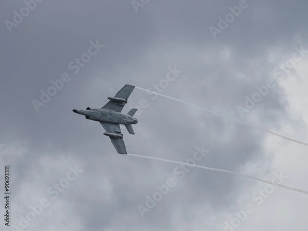 Obraz Military jet aircraft in flight
