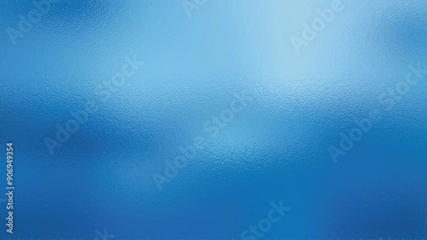 Fototapeta Metallic blue foil texture background with glass effect, cmyk color, perfect for printing. Vector illustration