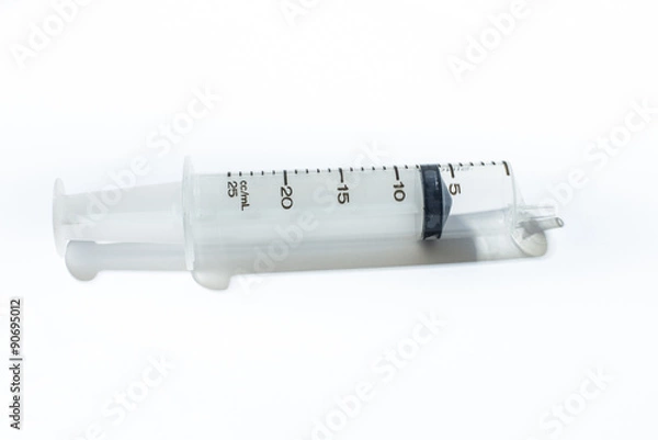 Obraz The syringe in the isloate