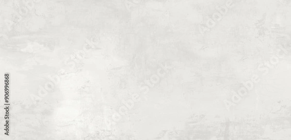 Obraz White rustic marble texture, ceramic vitrified satin matt floor and wall tile random design, interior and exterior floor tiles. off white cement plaster texture, light rustic marble texture background