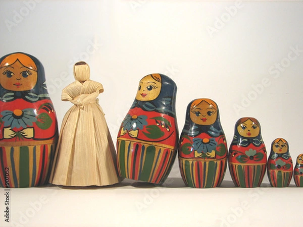 Obraz les poupées gigognes