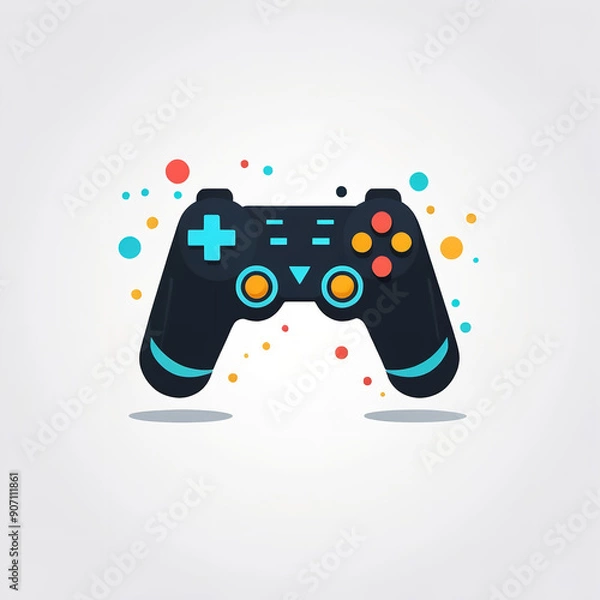 Fototapeta video game controller