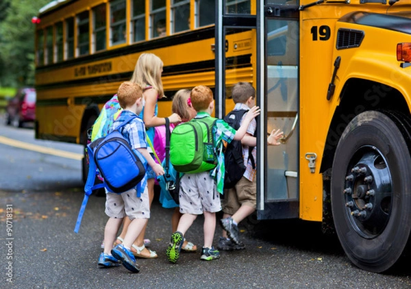 Fototapeta Autobus szkolny