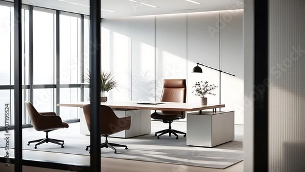 Obraz modern office interior
