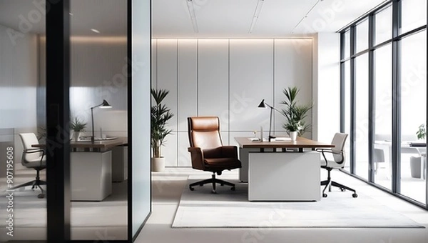 Obraz modern office interior