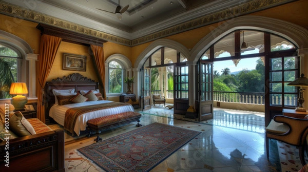 Obraz luxury hotel in india