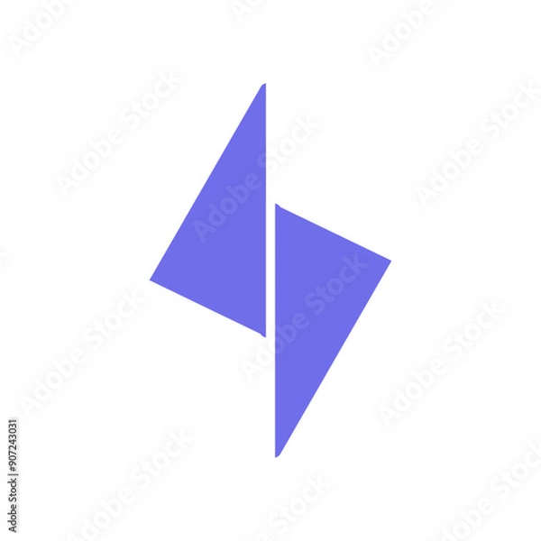 Obraz lightning logo 