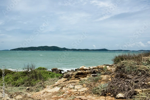 Fototapeta Enchanting Panorama: Ko Samet Island off Rayong