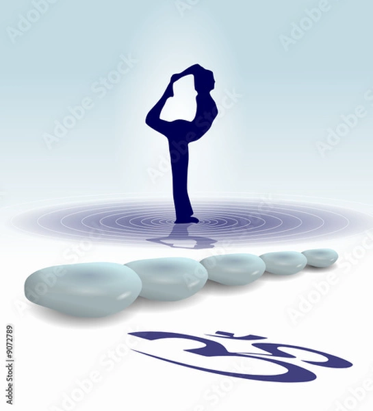 Obraz Yoga galet zen