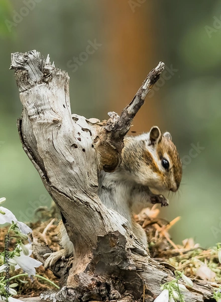 Obraz squirrel on a tree