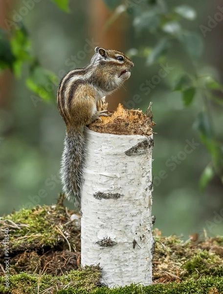 Obraz squirrel on a tree