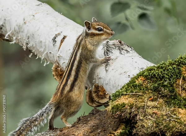 Obraz squirrel on a tree