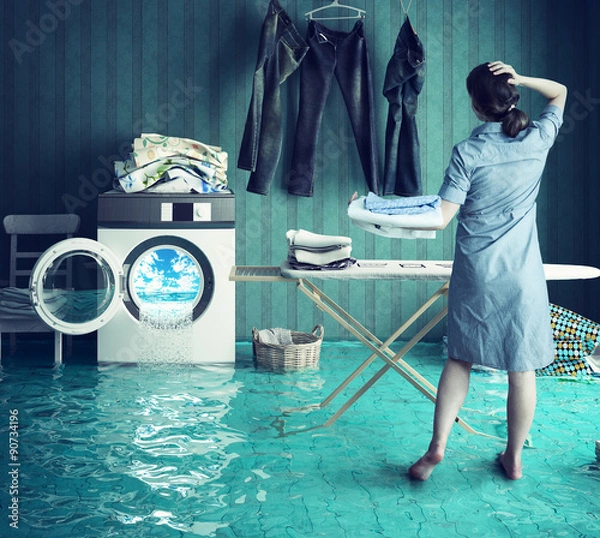 Fototapeta the Big Wash