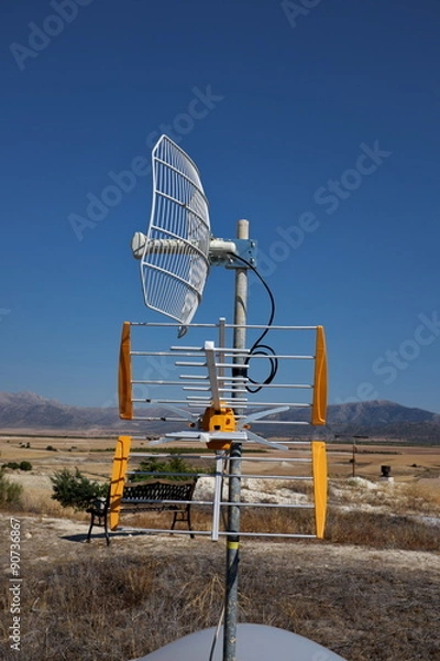 Obraz Antenne internet, ciel bleu
