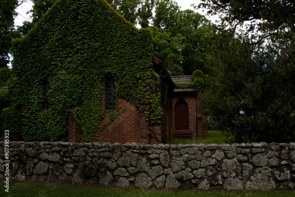 Obraz Old brick church