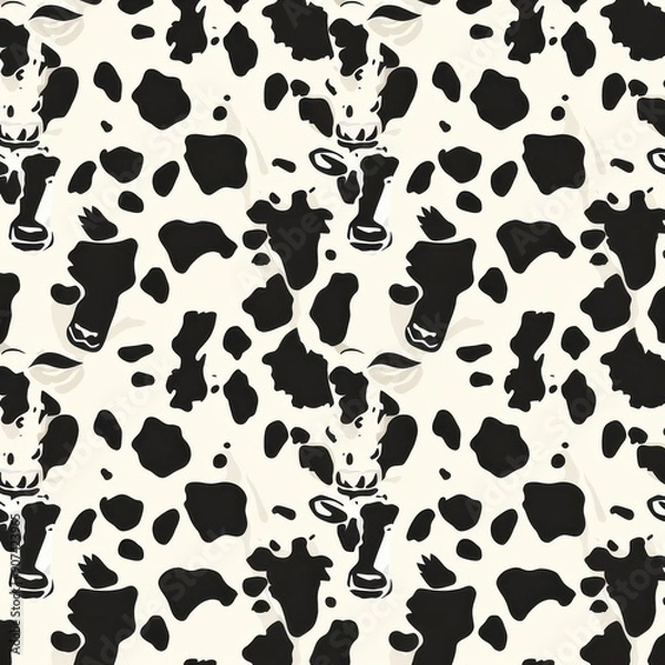 Fototapeta Cow Print Backgrounds