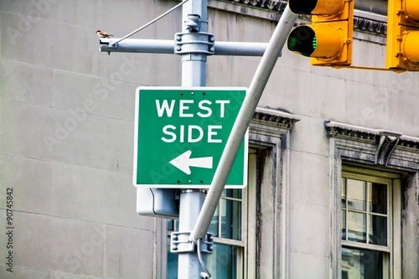 Obraz West Side sign
