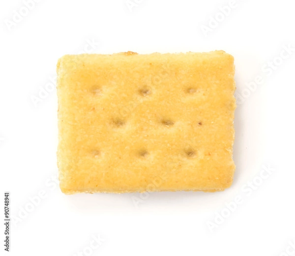 Fototapeta  cheese biscuit with pineapple jam