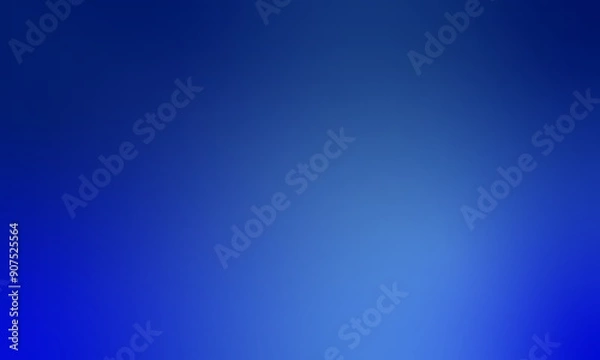 Fototapeta Blue gradient smooth background. Vector