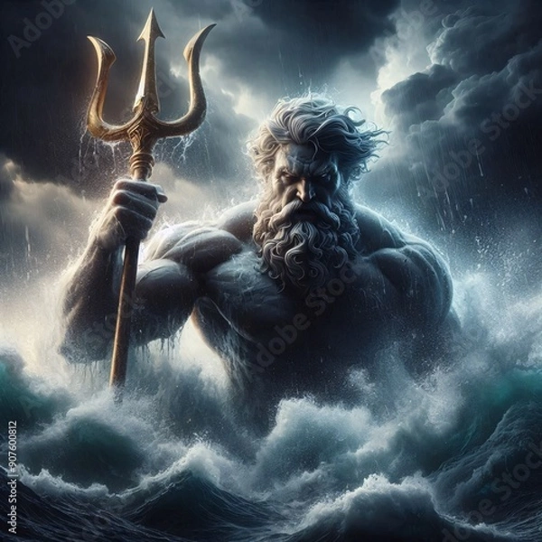Fototapeta Poseidon's Wrath